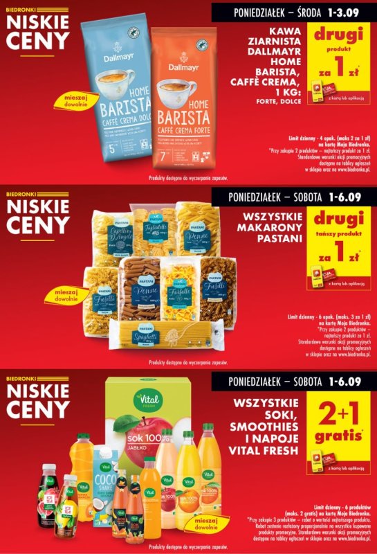 Biedronka - gazetka promocyjna Biedronkowe oszczędności od poniedziałku 01.09 do środy 03.09 - strona 5