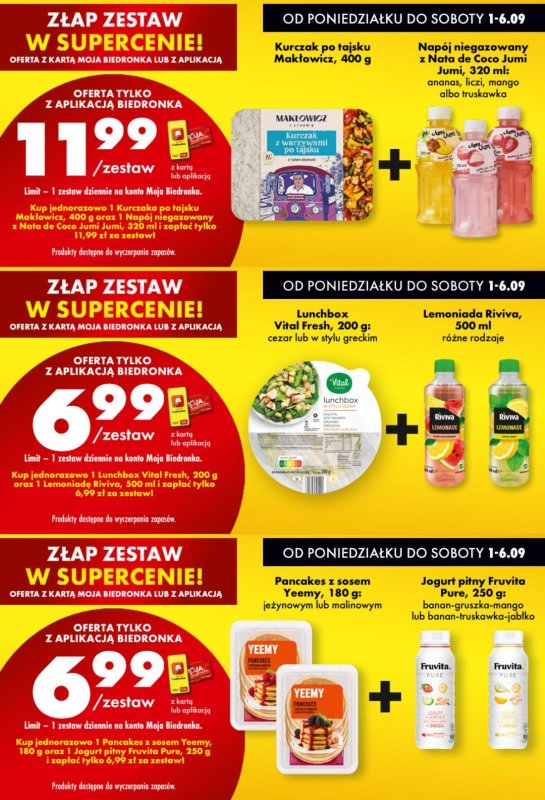Biedronka - gazetka promocyjna Biedronkowe oszczędności od poniedziałku 01.09 do środy 03.09 - strona 7