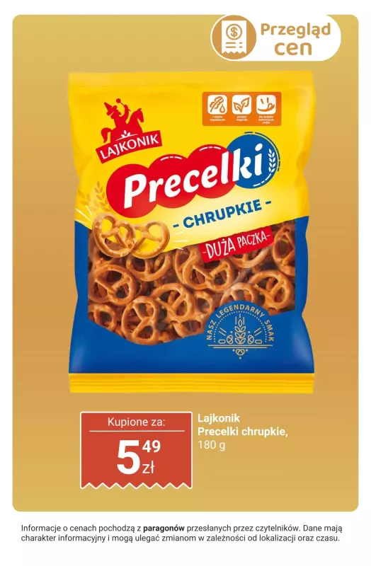 Biedronka - gazetka promocyjna Słone przekąski - przegląd cen od czwartku 04.09 do soboty 06.09 - strona 5