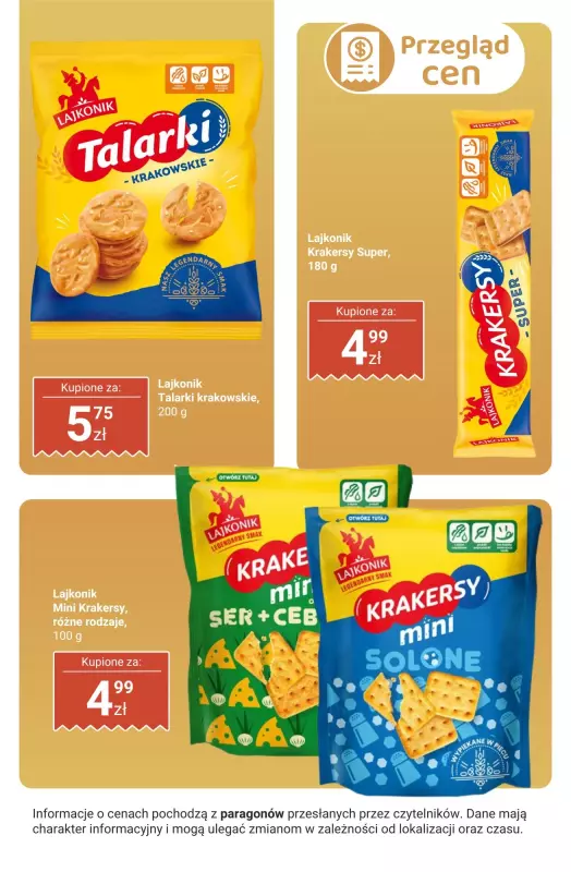 Biedronka - gazetka promocyjna Słone przekąski - przegląd cen od czwartku 04.09 do soboty 06.09 - strona 6