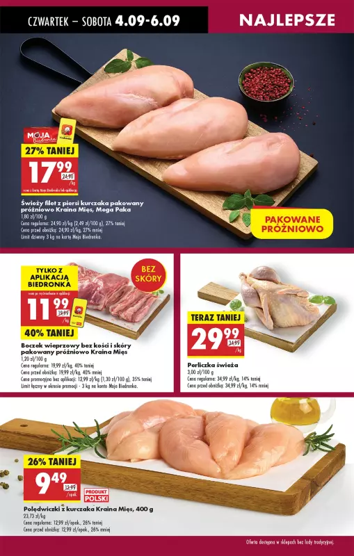 Biedronka - gazetka promocyjna Od czwartku od czwartku 04.09 do środy 10.09 - strona 22