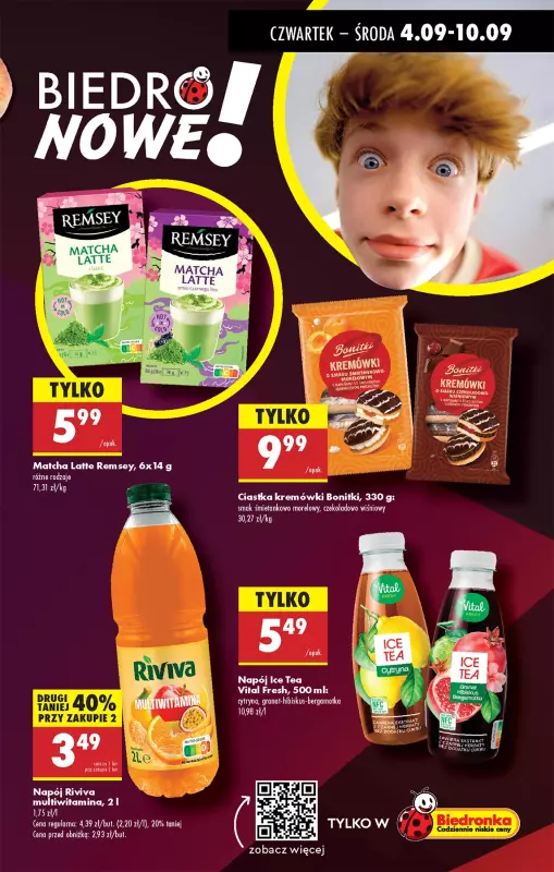 Biedronka - gazetka promocyjna Od czwartku od czwartku 04.09 do środy 10.09 - strona 65