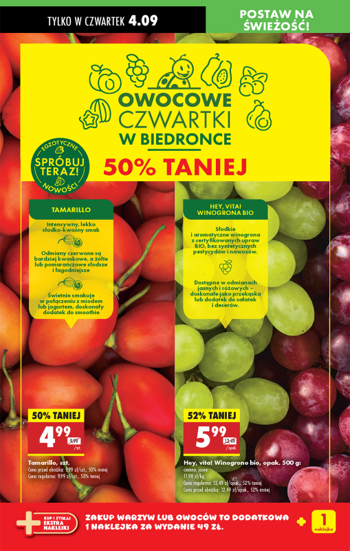 Biedronka - gazetka promocyjna Od czwartku od czwartku 04.09 do środy 10.09 - strona 18