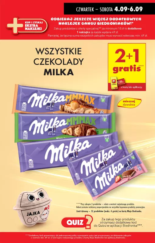Biedronka - gazetka promocyjna Od czwartku od czwartku 04.09 do środy 10.09 - strona 55