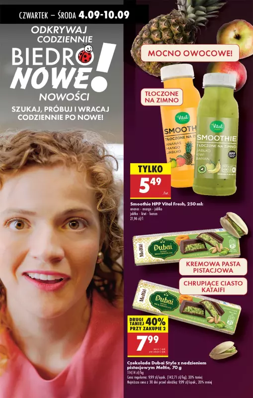 Biedronka - gazetka promocyjna Od czwartku od czwartku 04.09 do środy 10.09 - strona 64