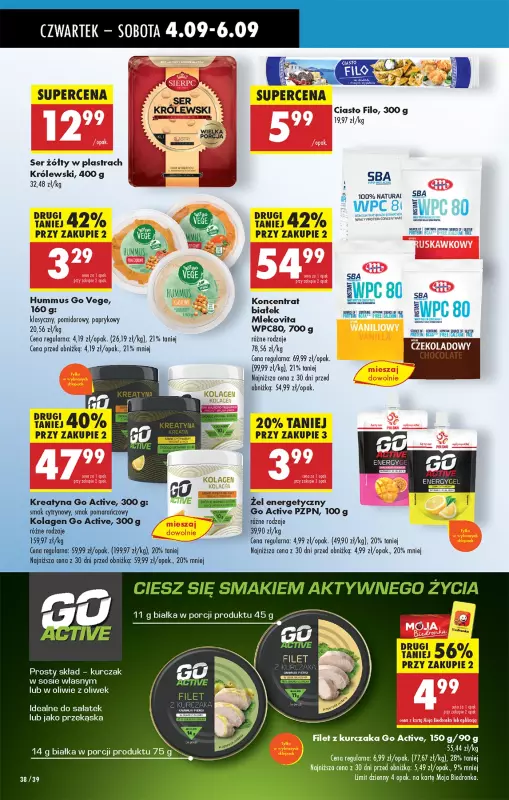 Biedronka - gazetka promocyjna Od czwartku od czwartku 04.09 do środy 10.09 - strona 48