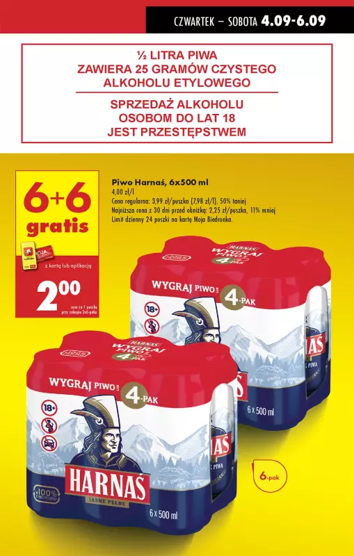 Biedronka - gazetka promocyjna Od czwartku od czwartku 04.09 do środy 10.09 - strona 11