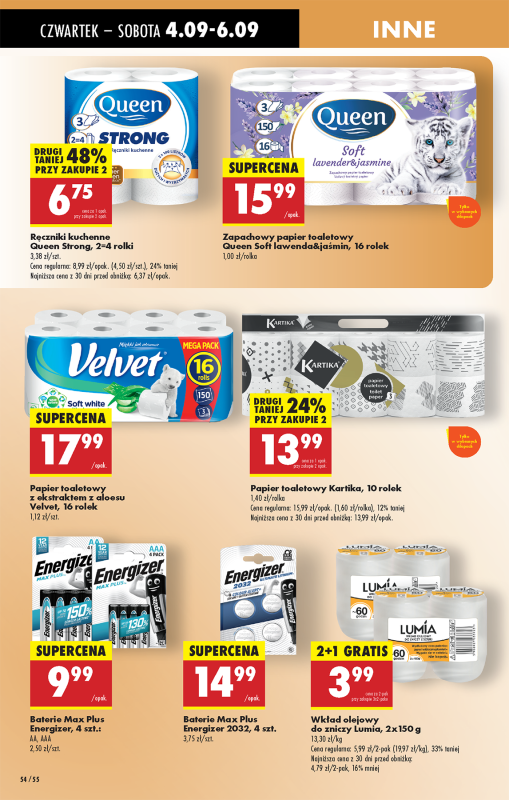 Biedronka - gazetka promocyjna Od czwartku od czwartku 04.09 do środy 10.09 - strona 76