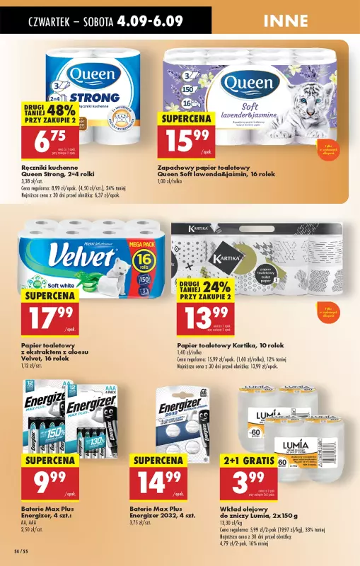 Biedronka - gazetka promocyjna Od czwartku od czwartku 04.09 do środy 10.09 - strona 76