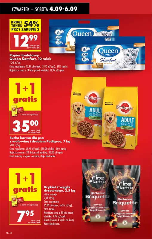 Biedronka - gazetka promocyjna Od czwartku od czwartku 04.09 do środy 10.09 - strona 14