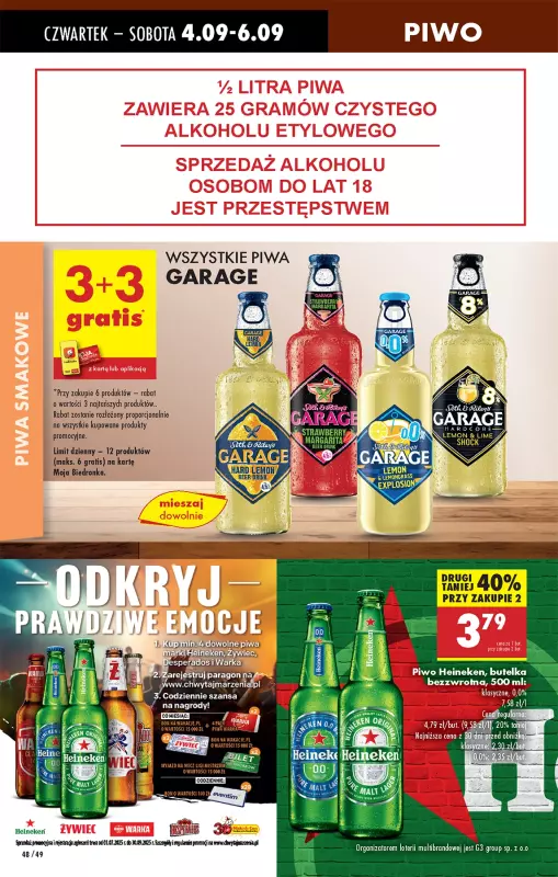 Biedronka - gazetka promocyjna Od czwartku od czwartku 04.09 do środy 10.09 - strona 68