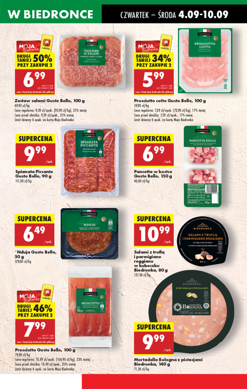 Biedronka - gazetka promocyjna Od czwartku, Z ladą tradycyjną od czwartku 04.09 do środy 10.09 - strona 35