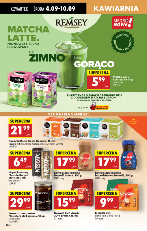 Biedronka - gazetka promocyjna Od czwartku, Z ladą tradycyjną od czwartku 04.09 do środy 10.09 - strona 62