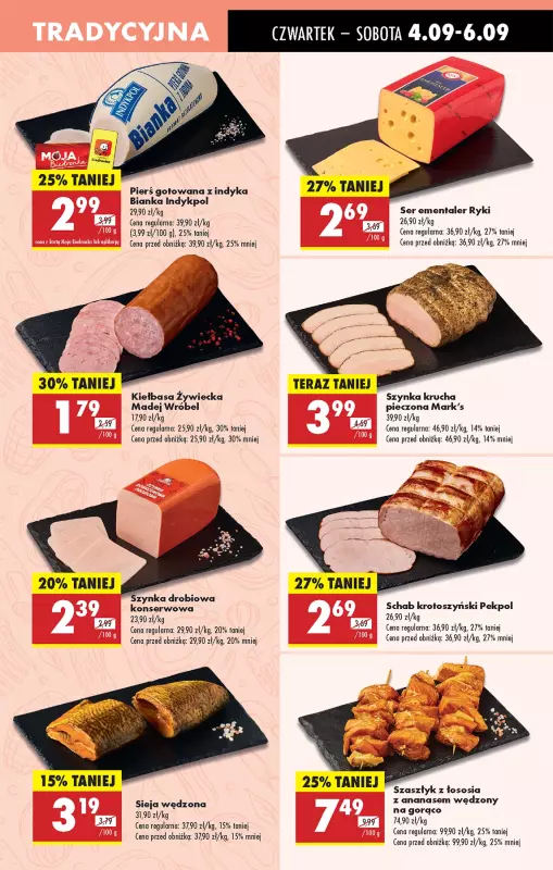 Biedronka - gazetka promocyjna Od czwartku, Z ladą tradycyjną od czwartku 04.09 do środy 10.09 - strona 23