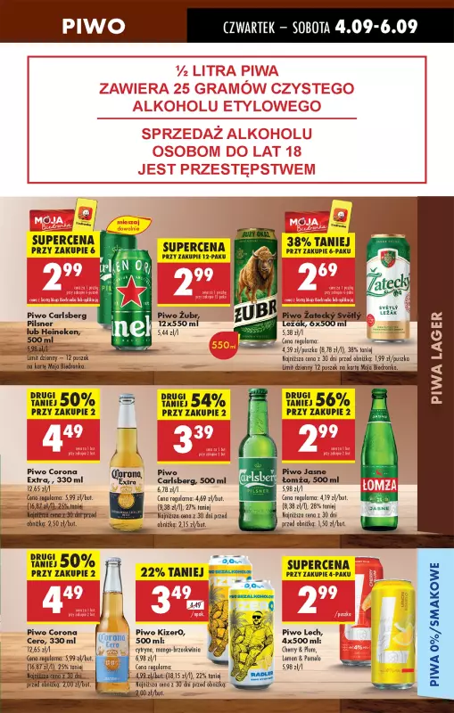 Biedronka - gazetka promocyjna Od czwartku, Z ladą tradycyjną od czwartku 04.09 do środy 10.09 - strona 69