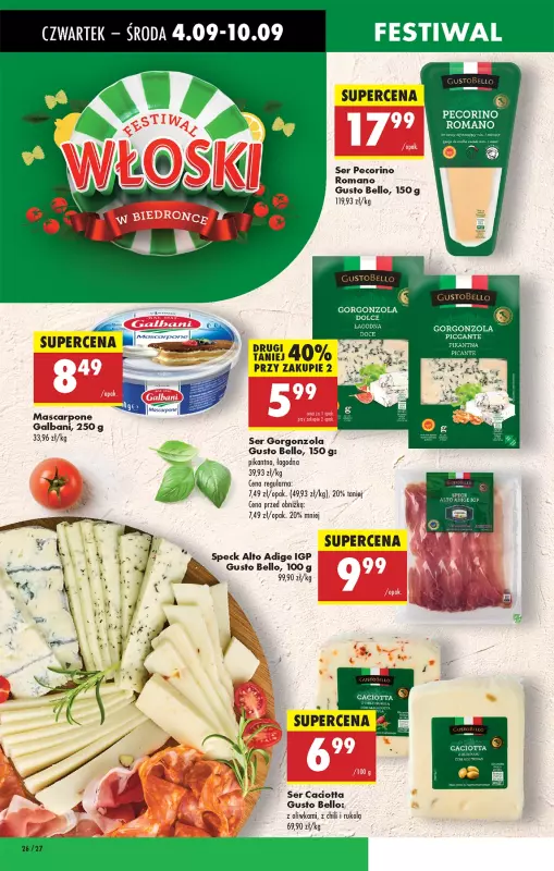 Biedronka - gazetka promocyjna Od czwartku, Z ladą tradycyjną od czwartku 04.09 do środy 10.09 - strona 34