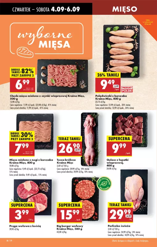 Biedronka - gazetka promocyjna Od czwartku, Z ladą tradycyjną od czwartku 04.09 do środy 10.09 - strona 24