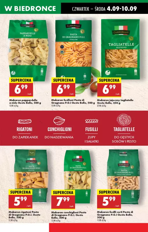 Biedronka - gazetka promocyjna Od czwartku, Z ladą tradycyjną od czwartku 04.09 do środy 10.09 - strona 39
