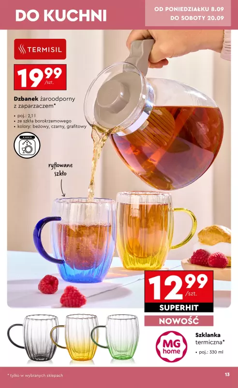 Biedronka - gazetka promocyjna Okazje tygodnia od 8.09 od poniedziałku 08.09 do środy 24.09 - strona 15