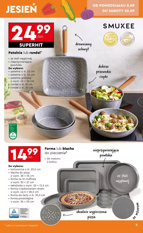 Biedronka - gazetka promocyjna Okazje tygodnia od 8.09 od poniedziałku 08.09 do środy 24.09 - strona 7