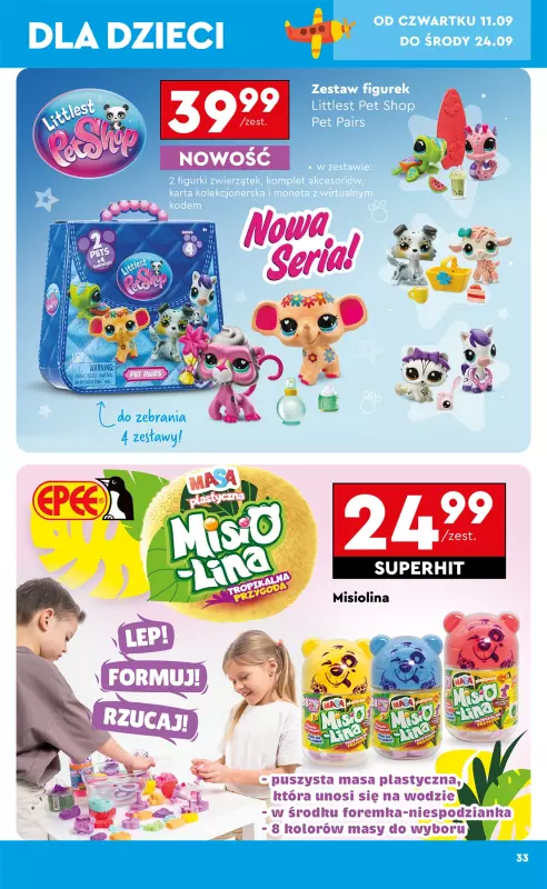 Biedronka - gazetka promocyjna Okazje tygodnia od 8.09 od poniedziałku 08.09 do środy 24.09 - strona 35