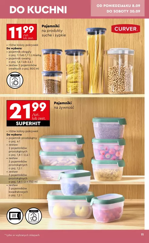 Biedronka - gazetka promocyjna Okazje tygodnia od 8.09 od poniedziałku 08.09 do środy 24.09 - strona 13