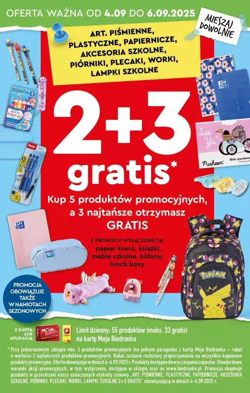 Biedronka - gazetka promocyjna Okazje tygodnia od 8.09 od poniedziałku 08.09 do środy 24.09 - strona 3