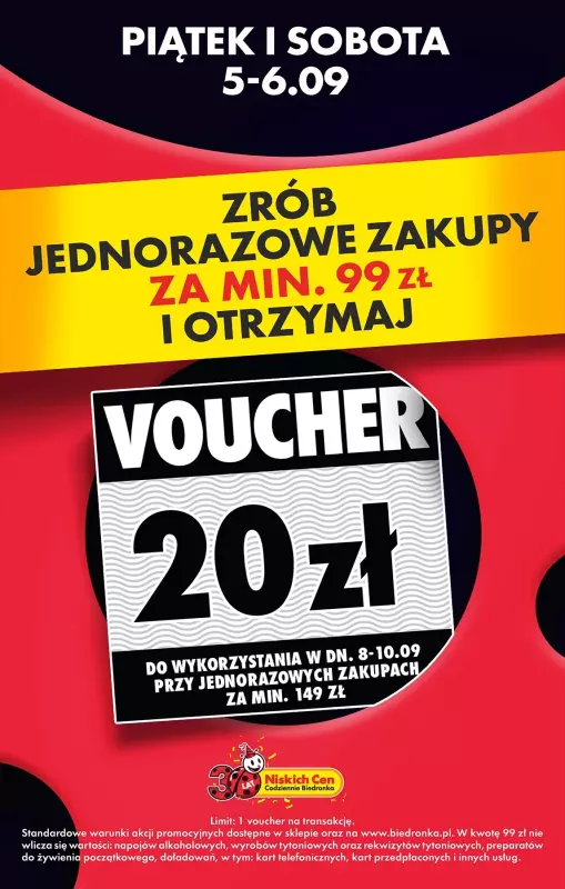 Biedronka - gazetka promocyjna Tani Weekend od piątku 05.09 do soboty 06.09 - strona 3