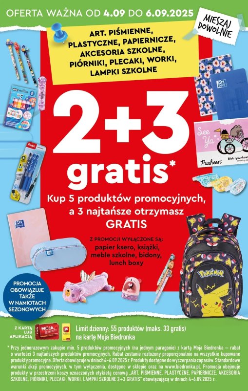 Biedronka - gazetka promocyjna Najtańsza sobota od soboty 06.09 do soboty 06.09 - strona 3