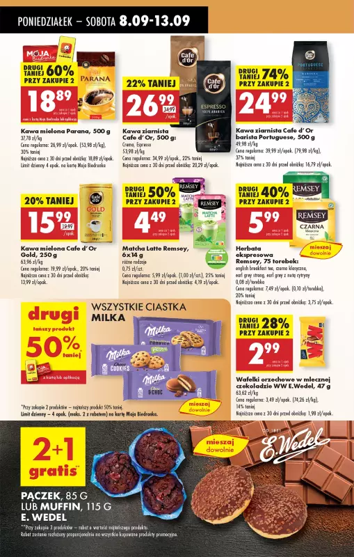 Biedronka - gazetka promocyjna Od poniedziałku od poniedziałku 08.09 do niedzieli 14.09 - strona 44
