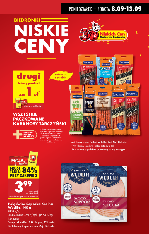 Biedronka - gazetka promocyjna Od poniedziałku od poniedziałku 08.09 do niedzieli 14.09 - strona 7