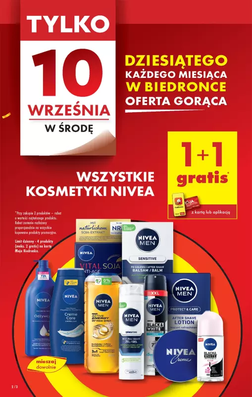 Biedronka - gazetka promocyjna Od poniedziałku od poniedziałku 08.09 do niedzieli 14.09 - strona 2