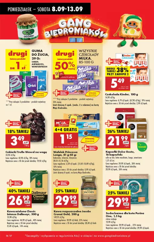Biedronka - gazetka promocyjna Od poniedziałku od poniedziałku 08.09 do niedzieli 14.09 - strona 30