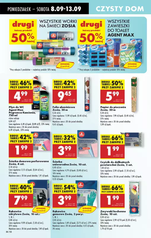Biedronka - gazetka promocyjna Od poniedziałku od poniedziałku 08.09 do niedzieli 14.09 - strona 64