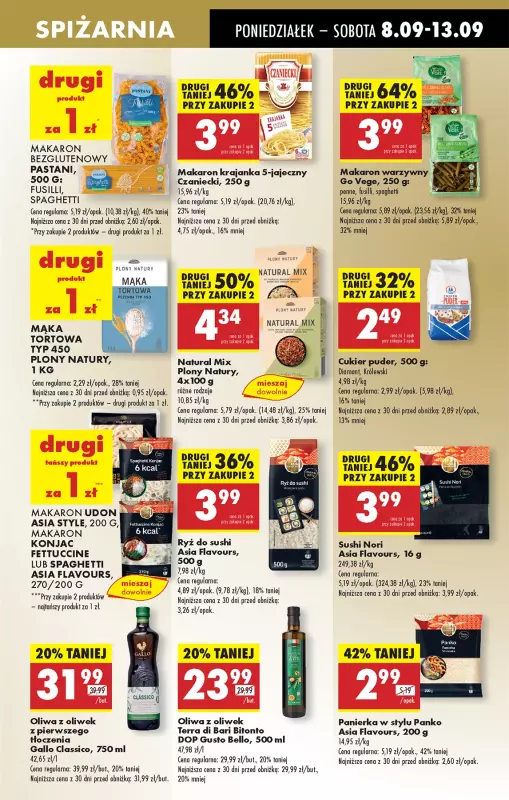 Biedronka - gazetka promocyjna Od poniedziałku od poniedziałku 08.09 do niedzieli 14.09 - strona 43