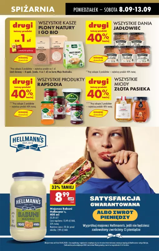 Biedronka - gazetka promocyjna Od poniedziałku od poniedziałku 08.09 do niedzieli 14.09 - strona 41