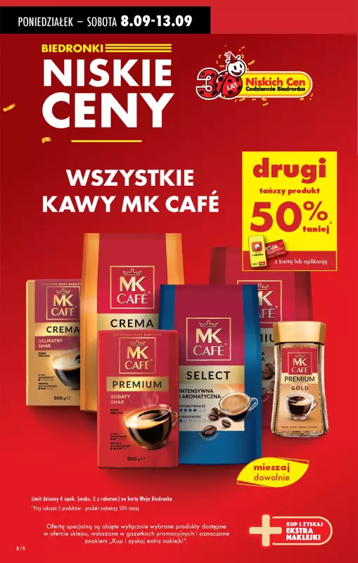 Biedronka - gazetka promocyjna Od poniedziałku od poniedziałku 08.09 do niedzieli 14.09 - strona 8