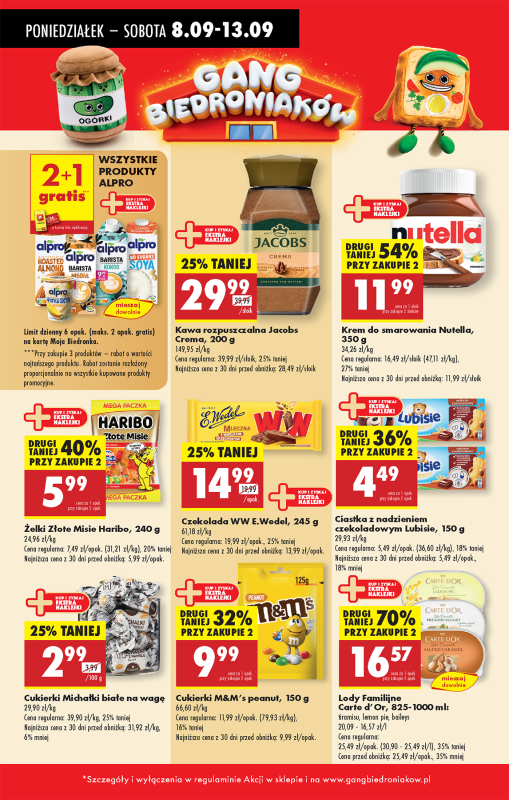 Biedronka - gazetka promocyjna Od poniedziałku, Z ladą tradycyjną od poniedziałku 08.09 do niedzieli 14.09 - strona 32