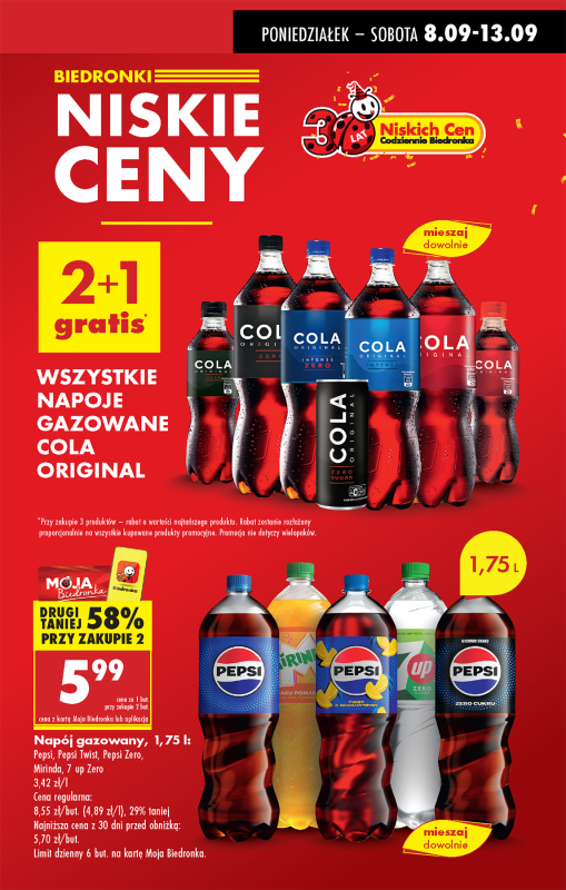 Biedronka - gazetka promocyjna Od poniedziałku, Z ladą tradycyjną od poniedziałku 08.09 do niedzieli 14.09 - strona 11