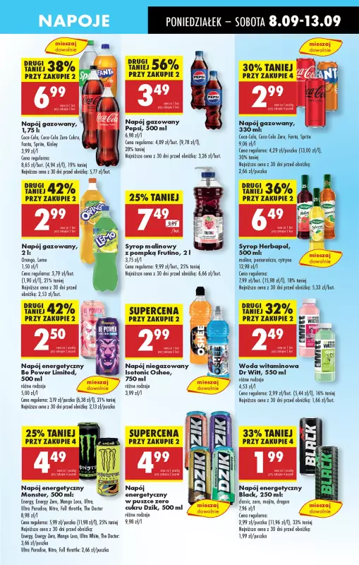 Biedronka - gazetka promocyjna Od poniedziałku, Z ladą tradycyjną od poniedziałku 08.09 do niedzieli 14.09 - strona 49