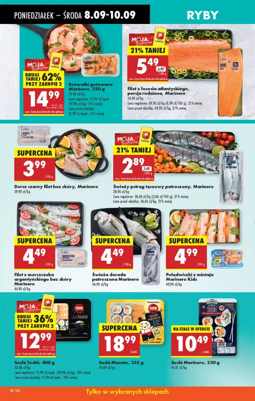 Biedronka - gazetka promocyjna Od poniedziałku, Z ladą tradycyjną od poniedziałku 08.09 do niedzieli 14.09 - strona 26