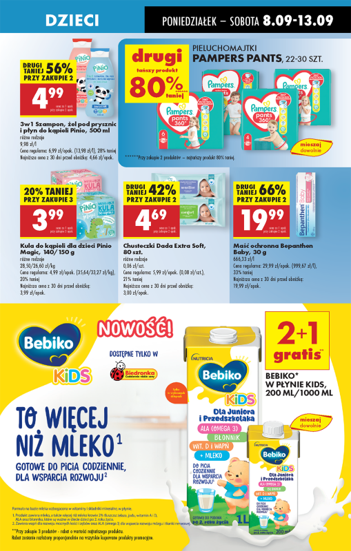 Biedronka - gazetka promocyjna Od poniedziałku, Z ladą tradycyjną od poniedziałku 08.09 do niedzieli 14.09 - strona 63