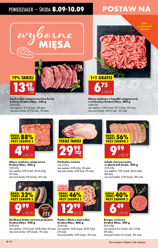 Biedronka - gazetka promocyjna Od poniedziałku, Z ladą tradycyjną od poniedziałku 08.09 do niedzieli 14.09 - strona 24