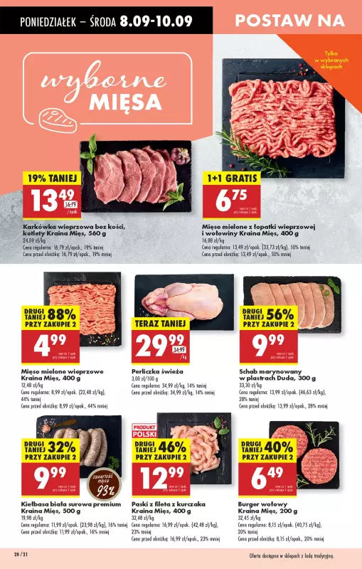 Biedronka - gazetka promocyjna Od poniedziałku, Z ladą tradycyjną od poniedziałku 08.09 do niedzieli 14.09 - strona 24