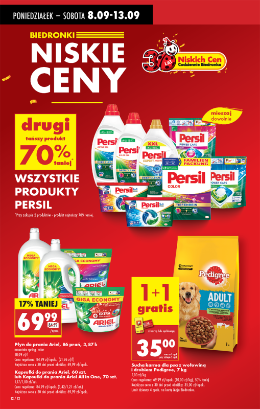 Biedronka - gazetka promocyjna Od poniedziałku, Z ladą tradycyjną od poniedziałku 08.09 do niedzieli 14.09 - strona 14