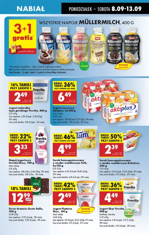 Biedronka - gazetka promocyjna Od poniedziałku, Z ladą tradycyjną od poniedziałku 08.09 do niedzieli 14.09 - strona 37