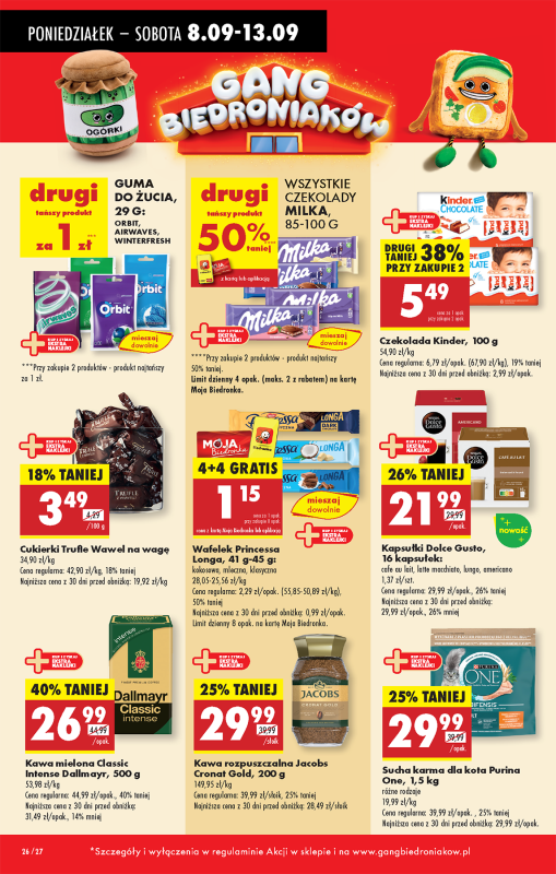 Biedronka - gazetka promocyjna Od poniedziałku, Z ladą tradycyjną od poniedziałku 08.09 do niedzieli 14.09 - strona 30