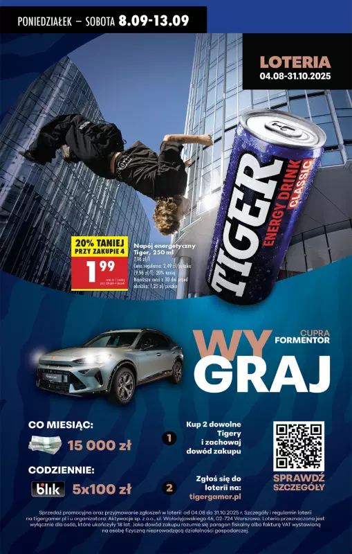 Biedronka - gazetka promocyjna Od poniedziałku, Z ladą tradycyjną od poniedziałku 08.09 do niedzieli 14.09 - strona 51