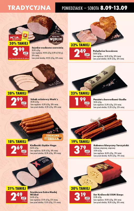 Biedronka - gazetka promocyjna Od poniedziałku, Z ladą tradycyjną od poniedziałku 08.09 do niedzieli 14.09 - strona 23