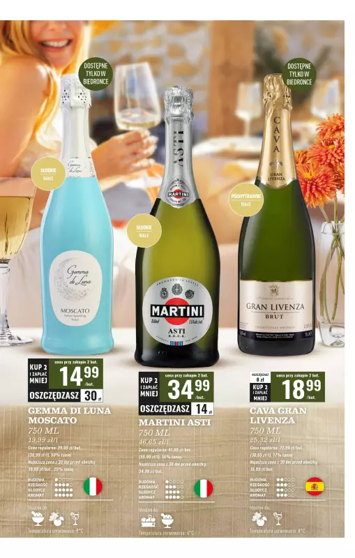 Biedronka - gazetka promocyjna Czas na toast od poniedziałku 08.09 do soboty 20.09 - strona 14